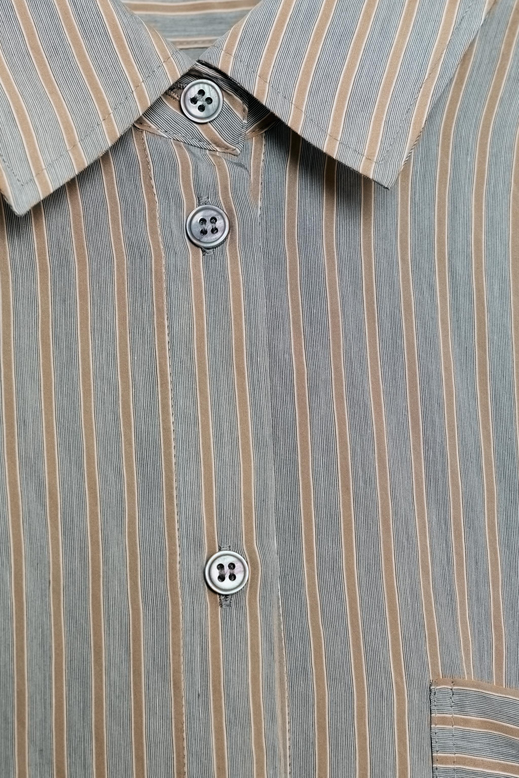 ZW COLLECTION FLOWY STRIPED SHIRT